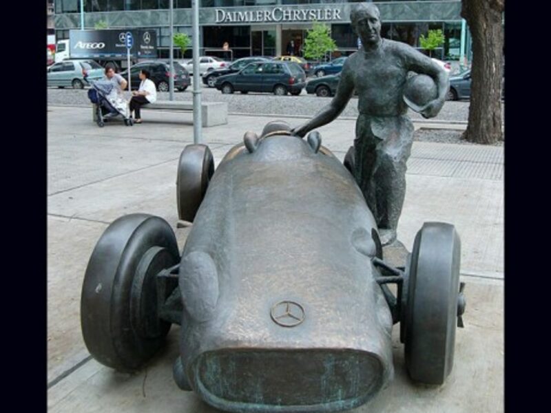 Argentina's fast and furious F1 legend, Juan Manuel Fangio (Beatrice Murch)