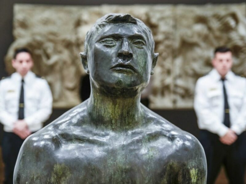Argentina's National Museum of Fine Arts in Buenos Aires is housing a special exhibition on the work of Fontana