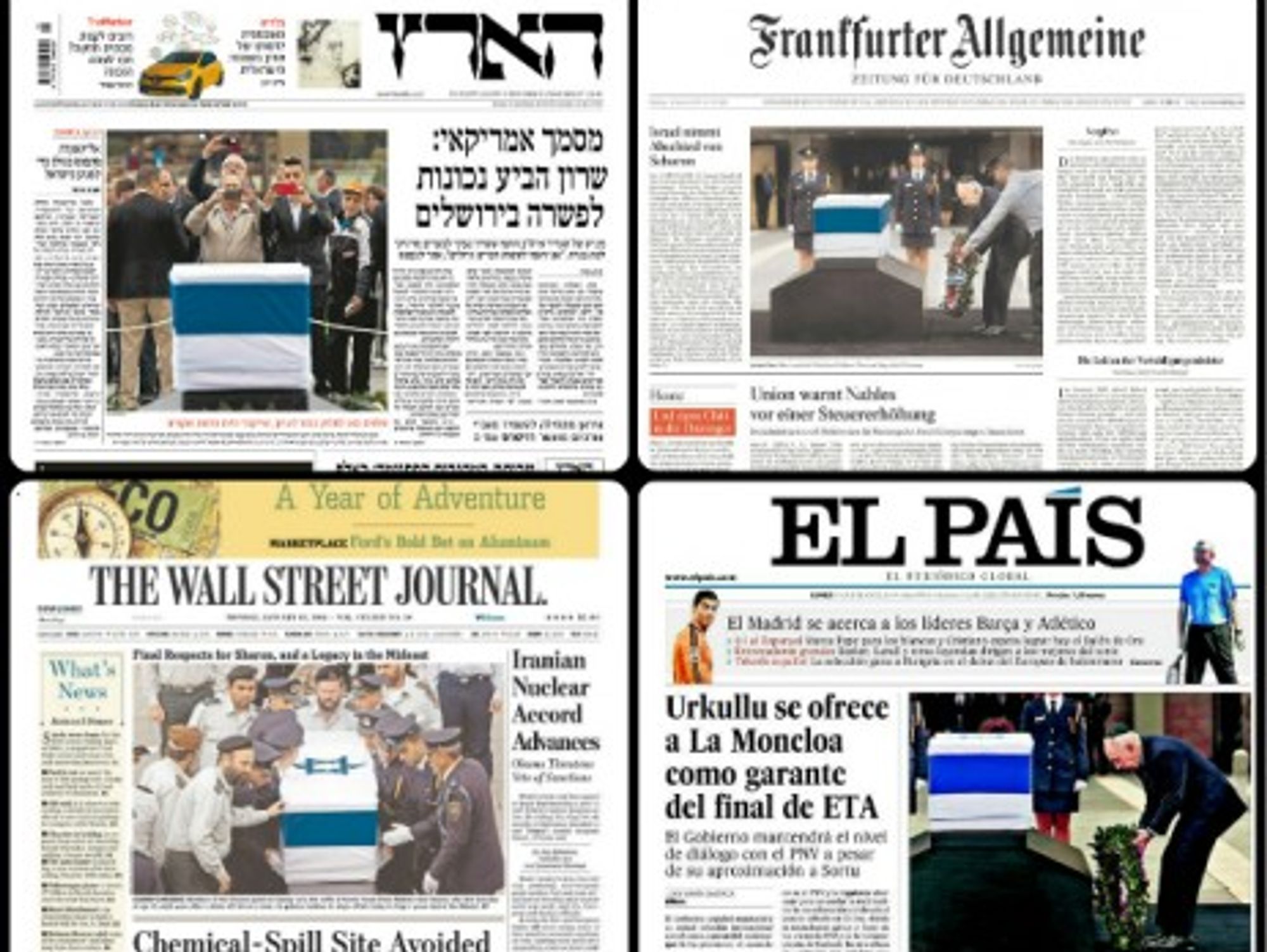 Ariel Sharon's Legacy, Views From 10 Different Countries
