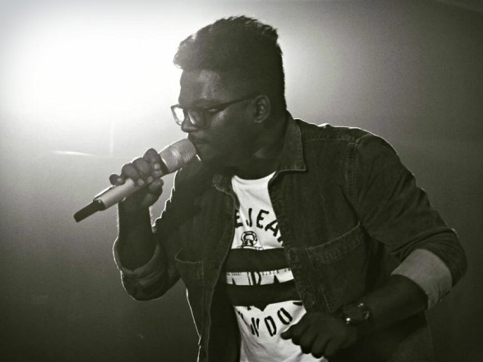 Arivu on stage