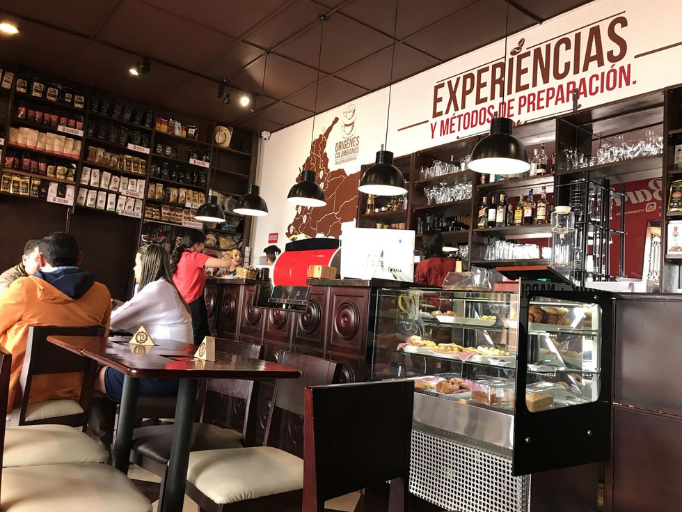 Arte y Pasión Café, Bogotá, Colômbia.