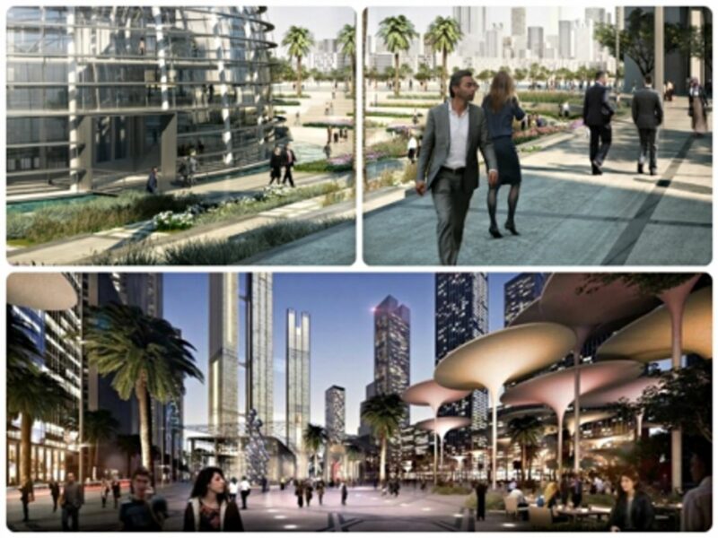 Artist's rendering of the Capital Cairo project