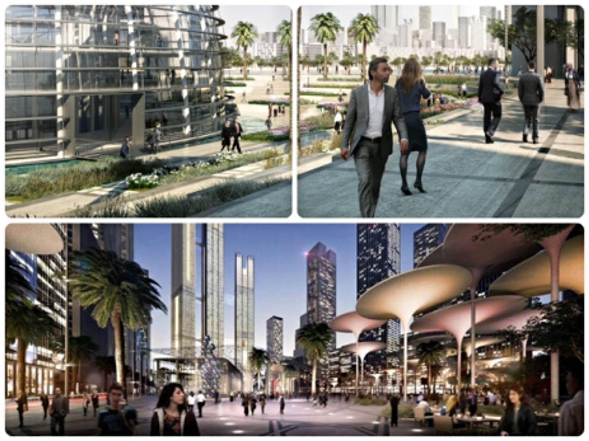 Artist's rendering of the Capital Cairo project