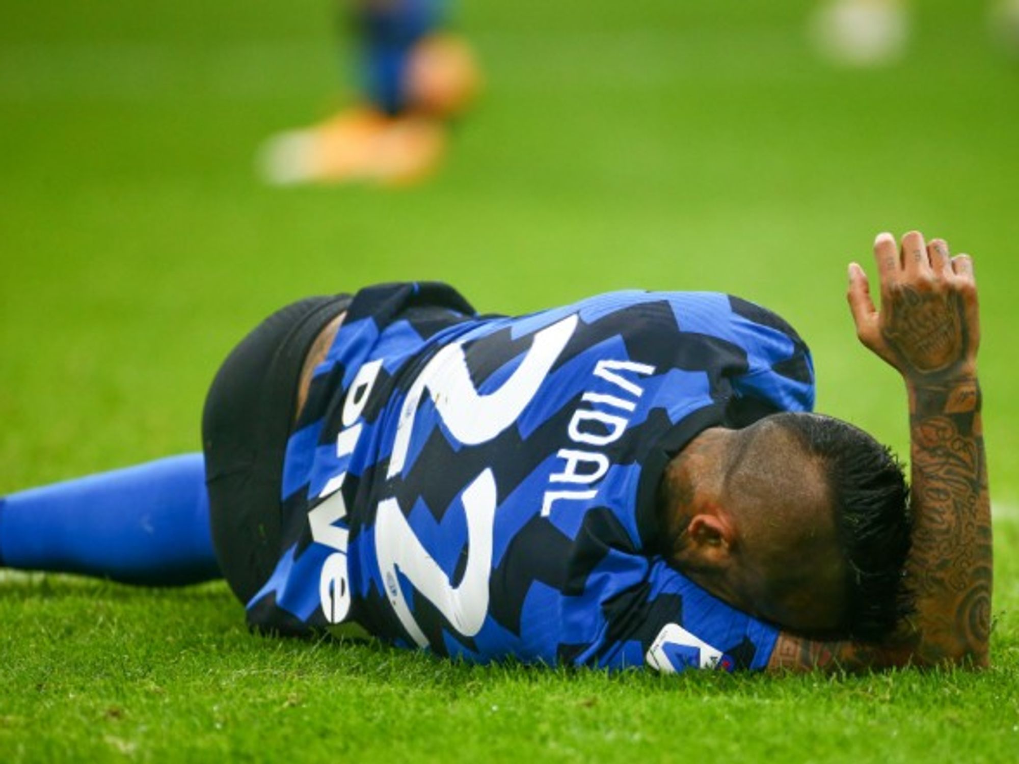 Arturo Vidal (FC Inter) during FC Internazionale vs Parma Calcio 1913, Italian soccer Serie A match in Milan