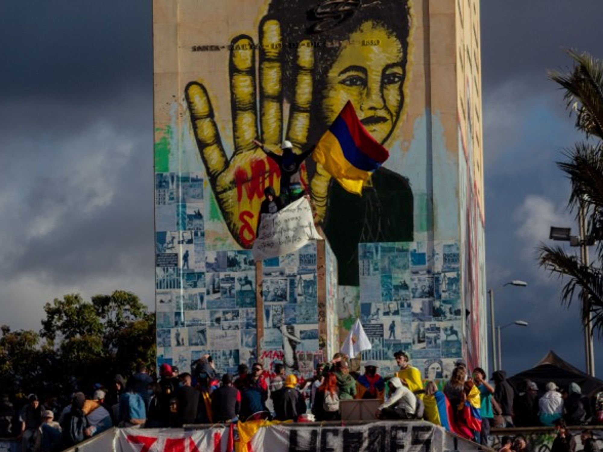 As Colombia marked the 211th anniversary of its independence from Spain this week, demonstrators took to the streets in Bogota and other big cities to push for reforms such as implementing a minimum wage and improving the country's healthcare system
