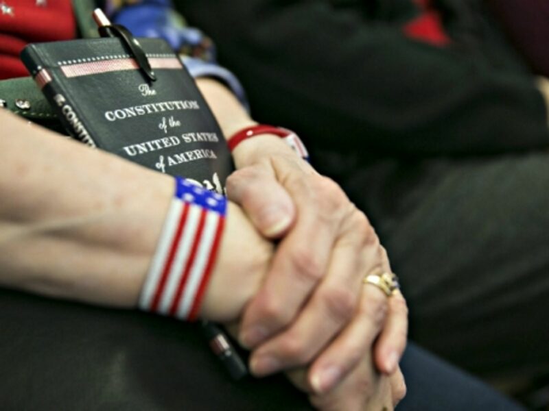 At a Marco Rubio rally on Jan. 25 in Des Moines, Iowa