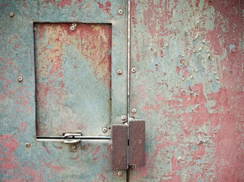 At death's door