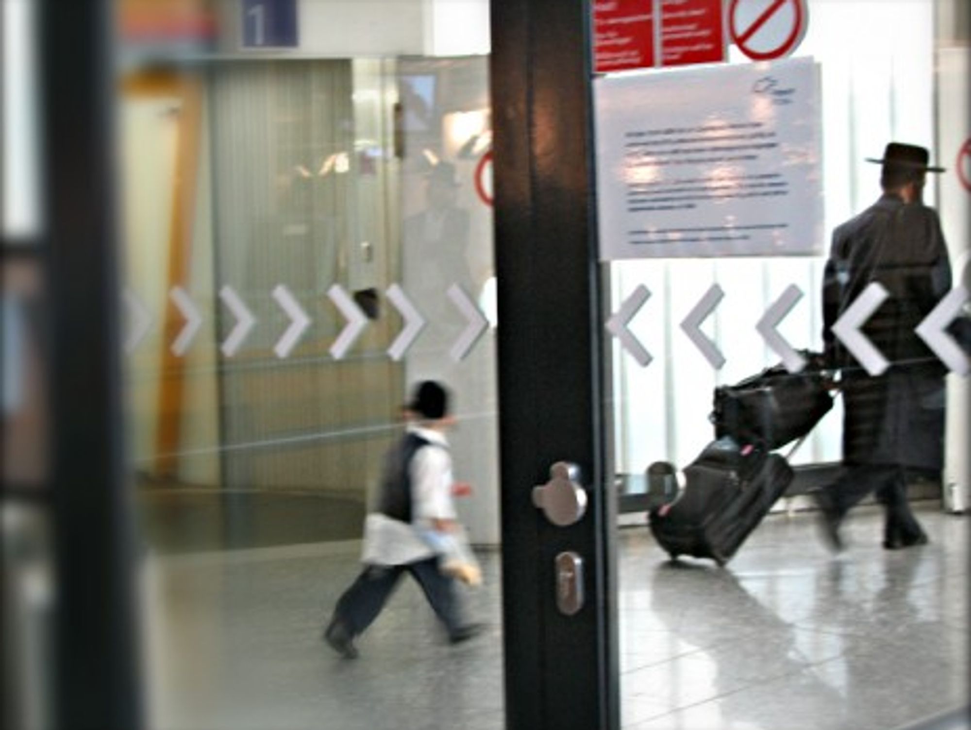 At Frankfurt airport