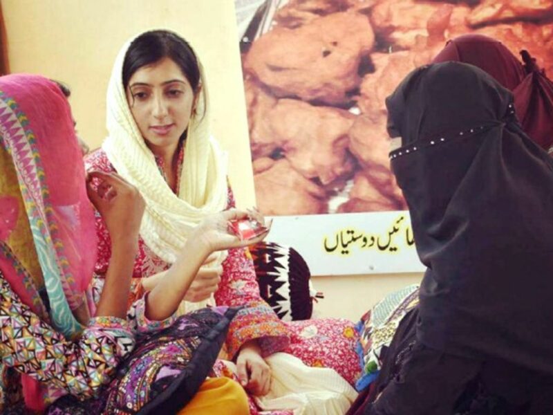 At Ladies Dhaba in Karachi