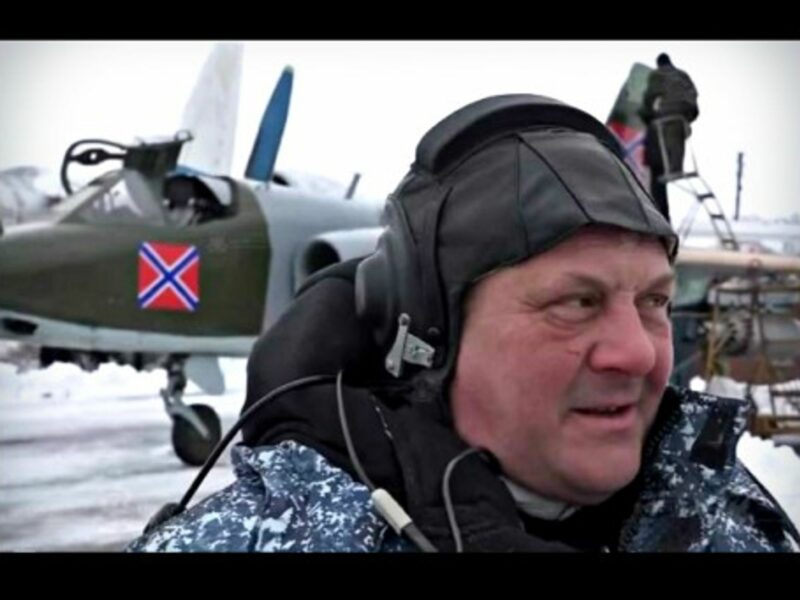 At Luhansk's aviation museum