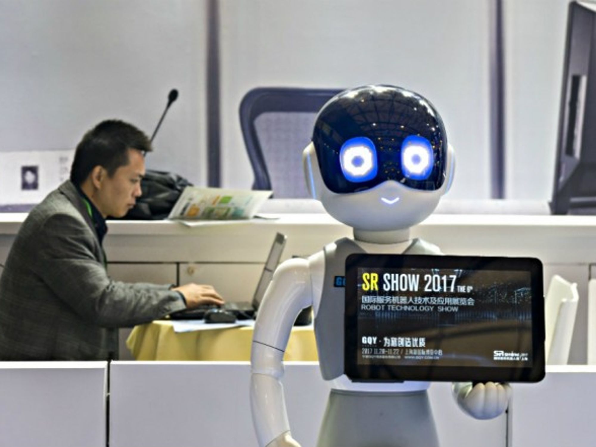 At November's SR SHOW 2017 in Shanghai.