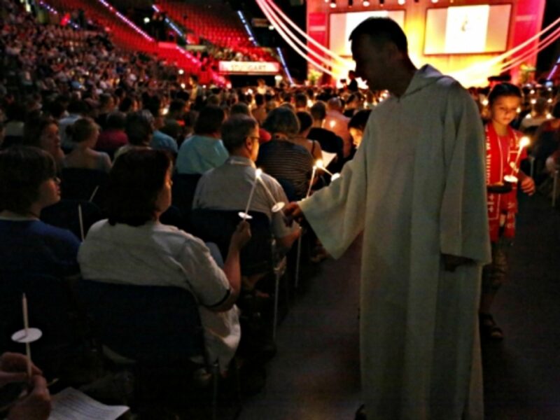 At the 35th German Protestant Church Congress in Stuttgart on June 6