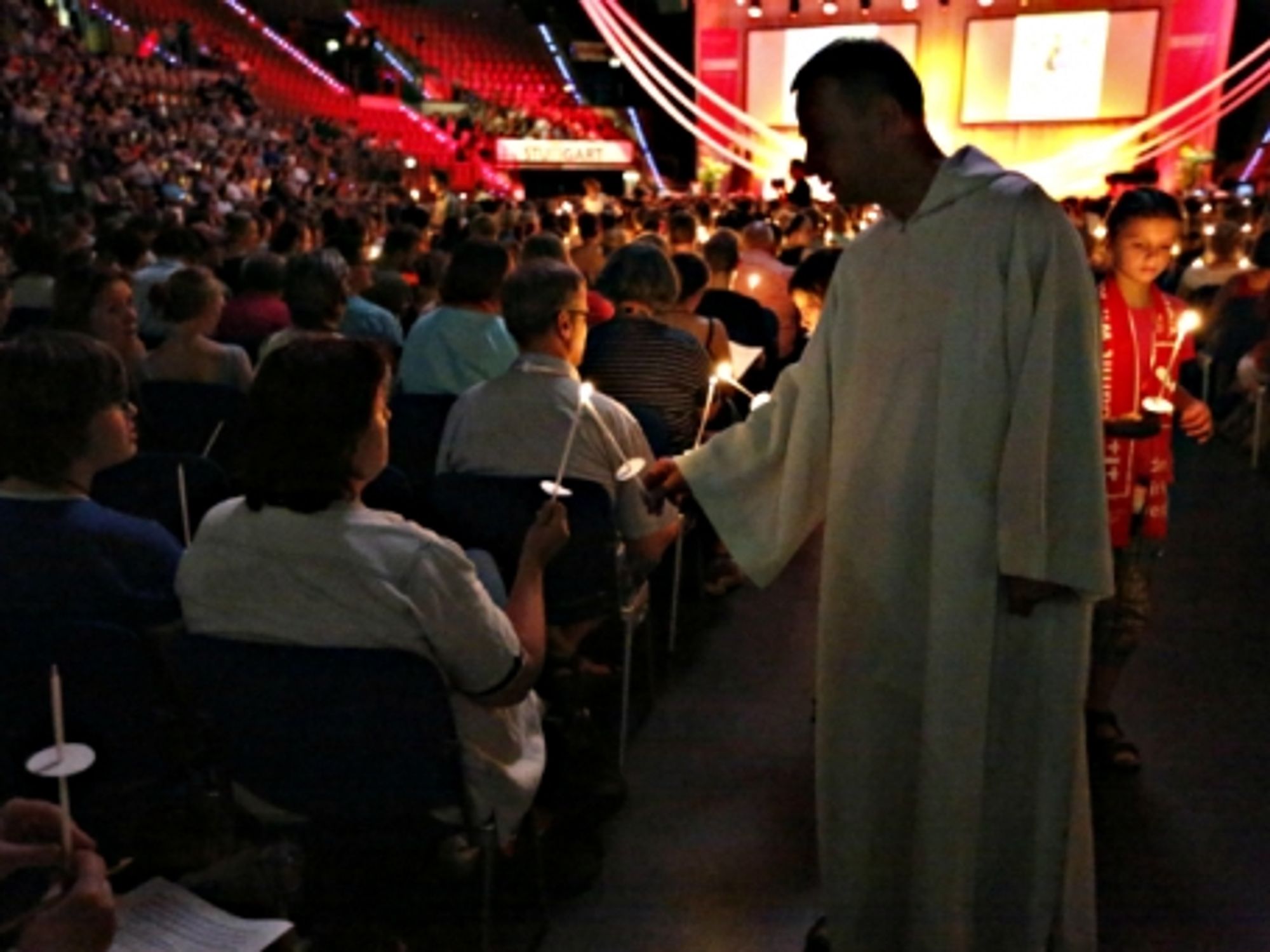 At the 35th German Protestant Church Congress in Stuttgart on June 6