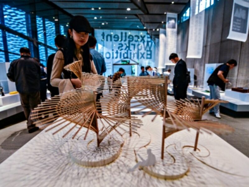 At the Design Intelligence Awards in Hangzhou on May 8