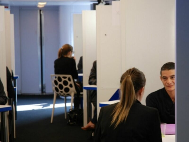 At the French unemployment office