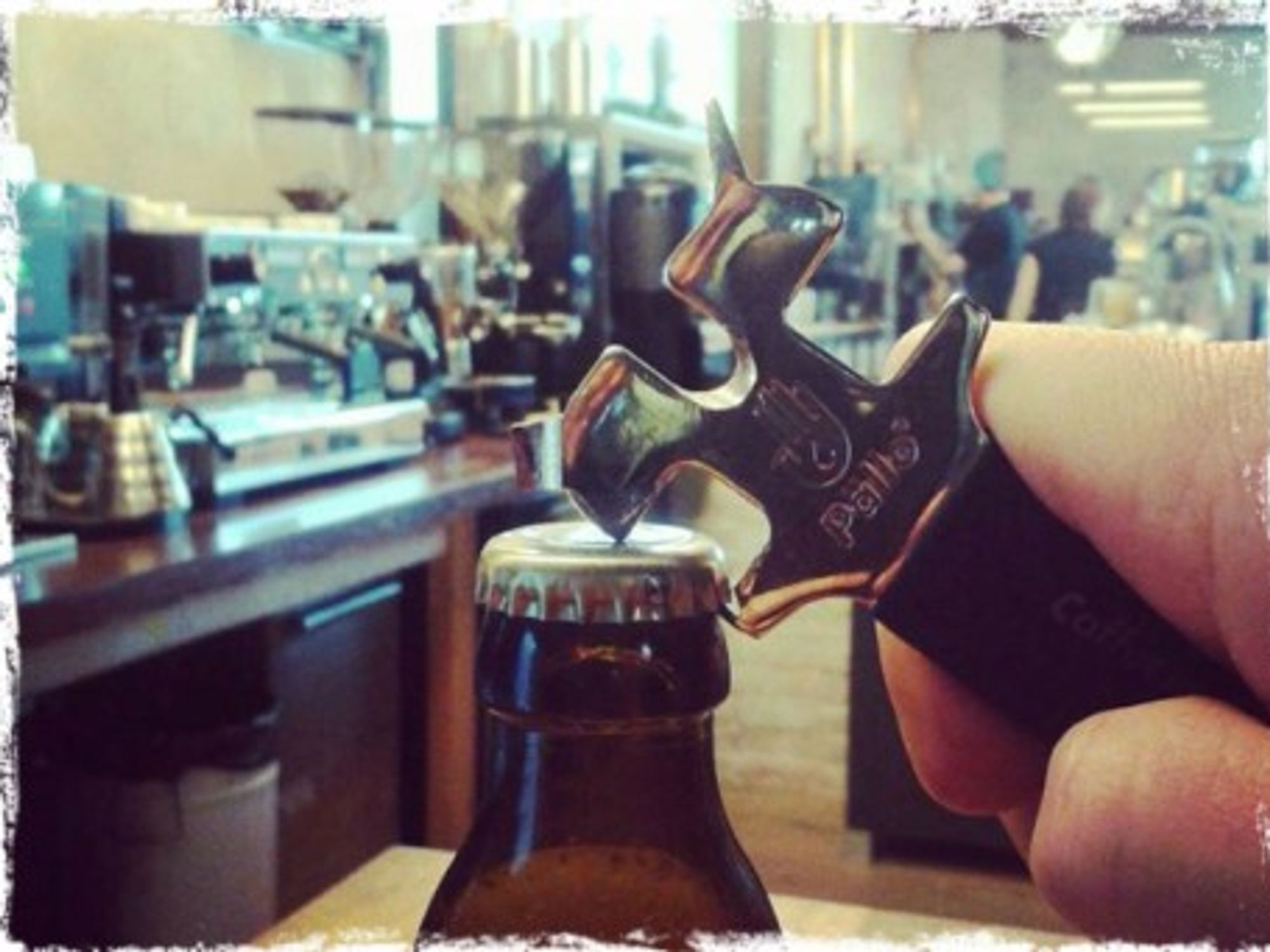 At the Goutte d'Or microbrewery in Paris