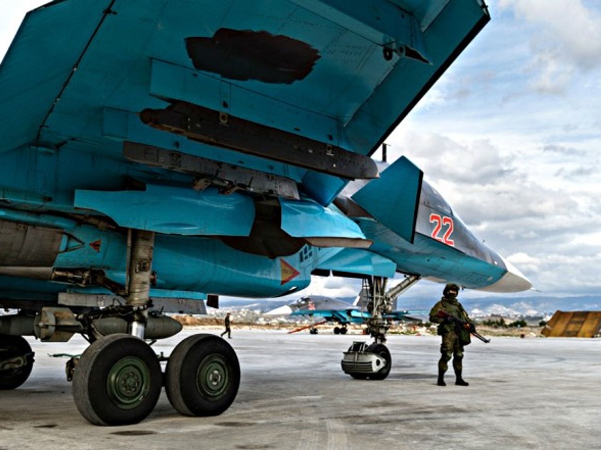 At the Khmeimim air base