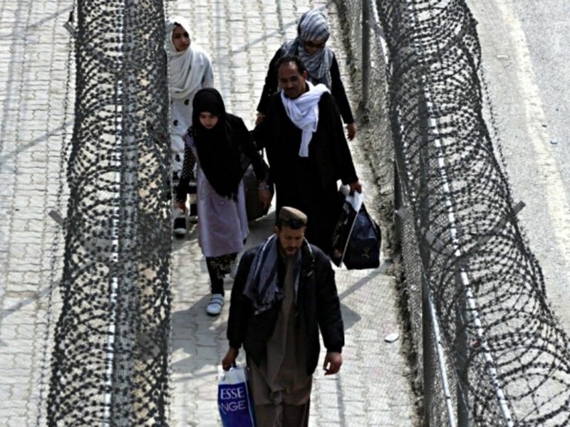 At the Pakistan-Afghanistan border on March 20