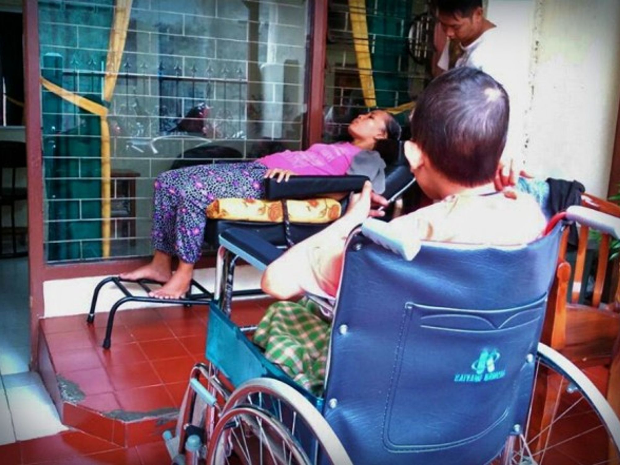 At the Rachel House center in Jakarta