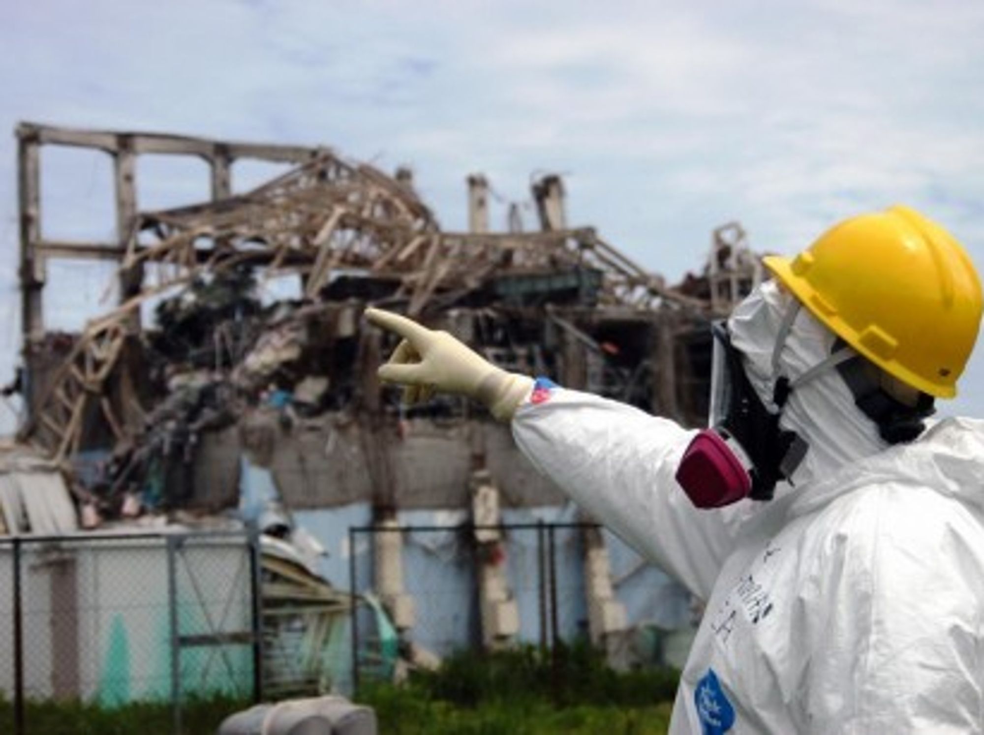 At the stricken Fukushima plant (IAEA)