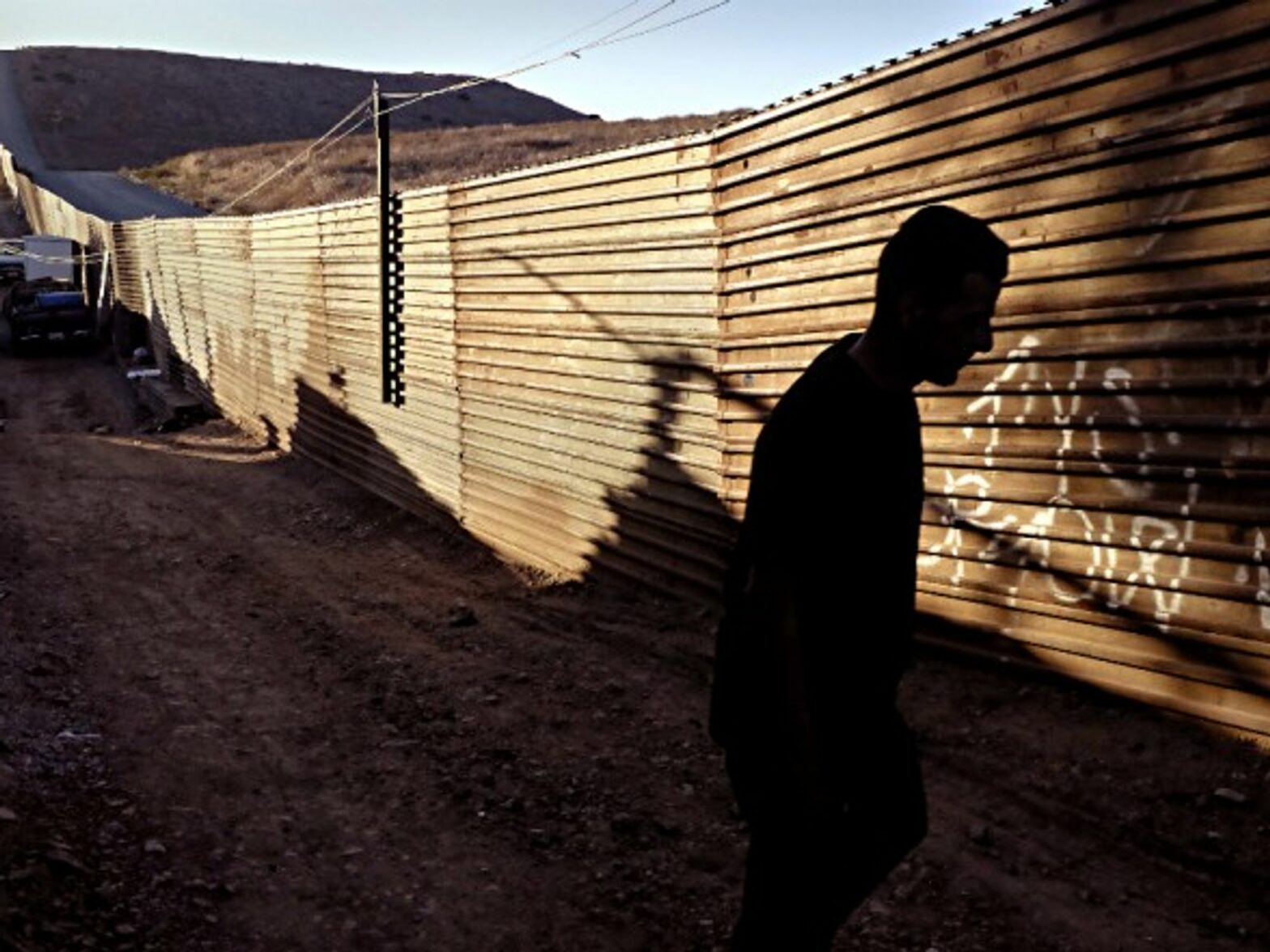 At the US-Mexico border