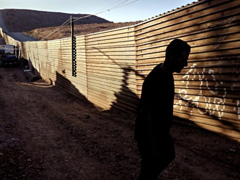 At the US-Mexico border