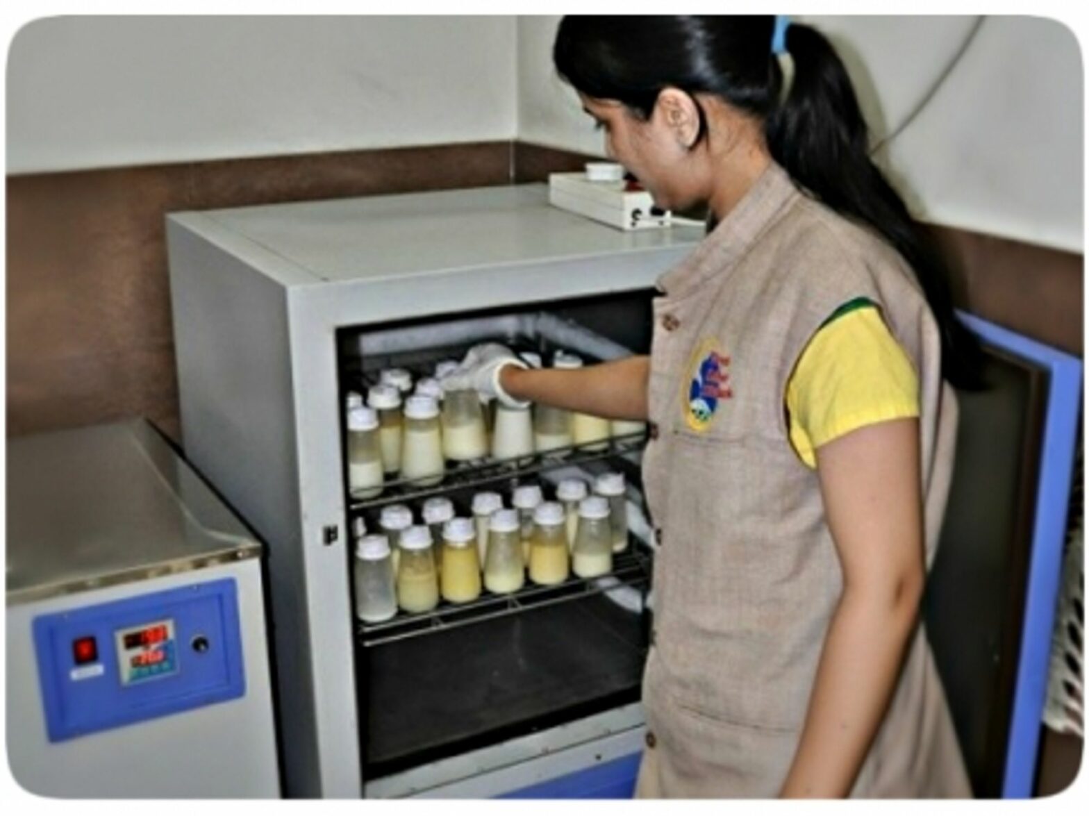 At Udaipur's milk bank