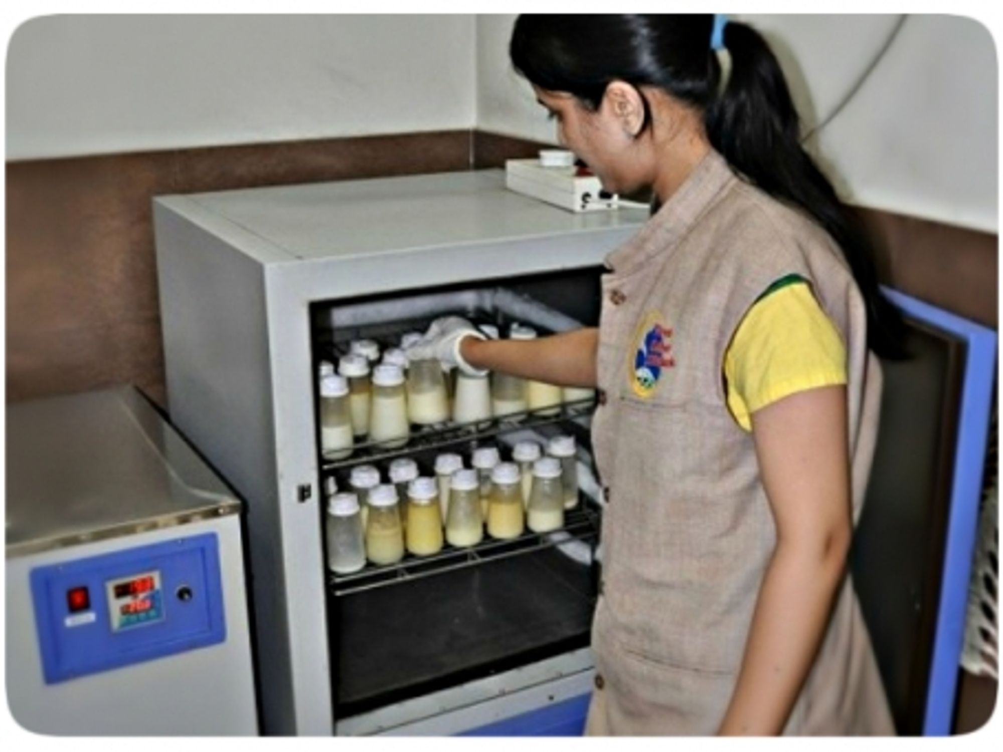 At Udaipur's milk bank