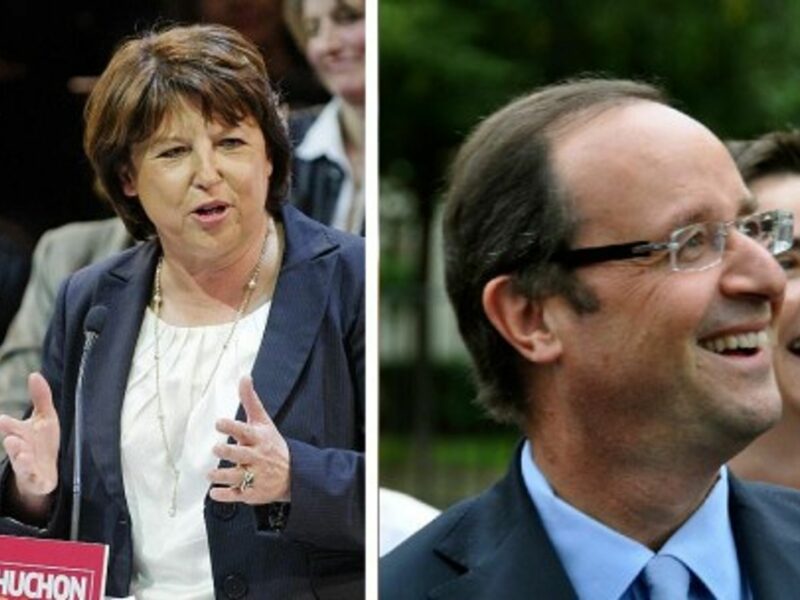Aubry and Hollande are set to face off for the chance to challenge Sarkozy