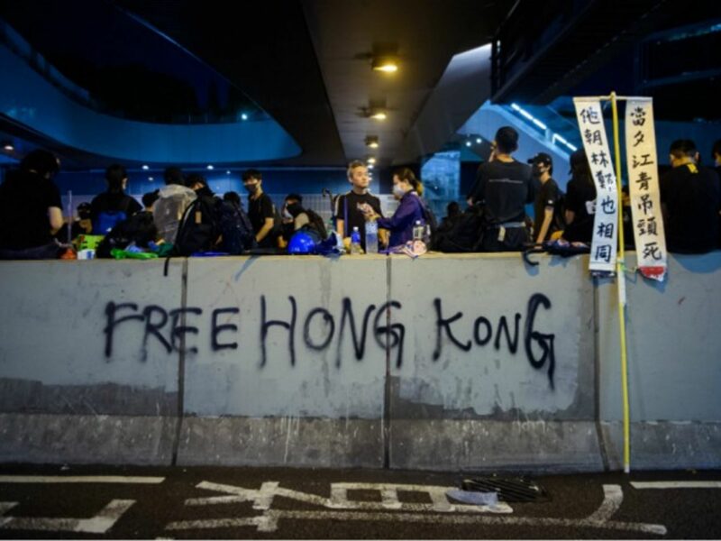 Aug. 18 protests in Hong Kong