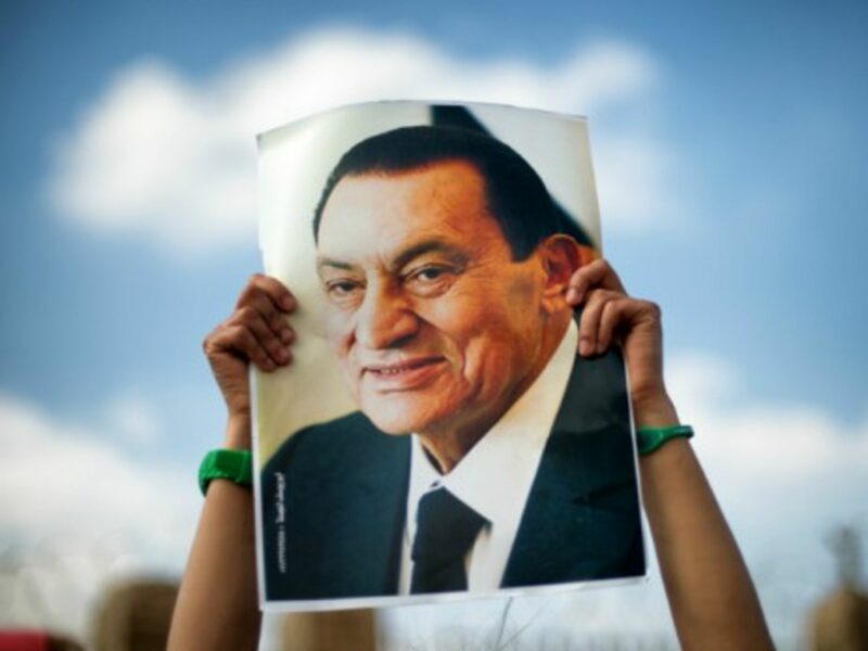 Aug. 2013 pro-Mubarak demonstration in Cairo