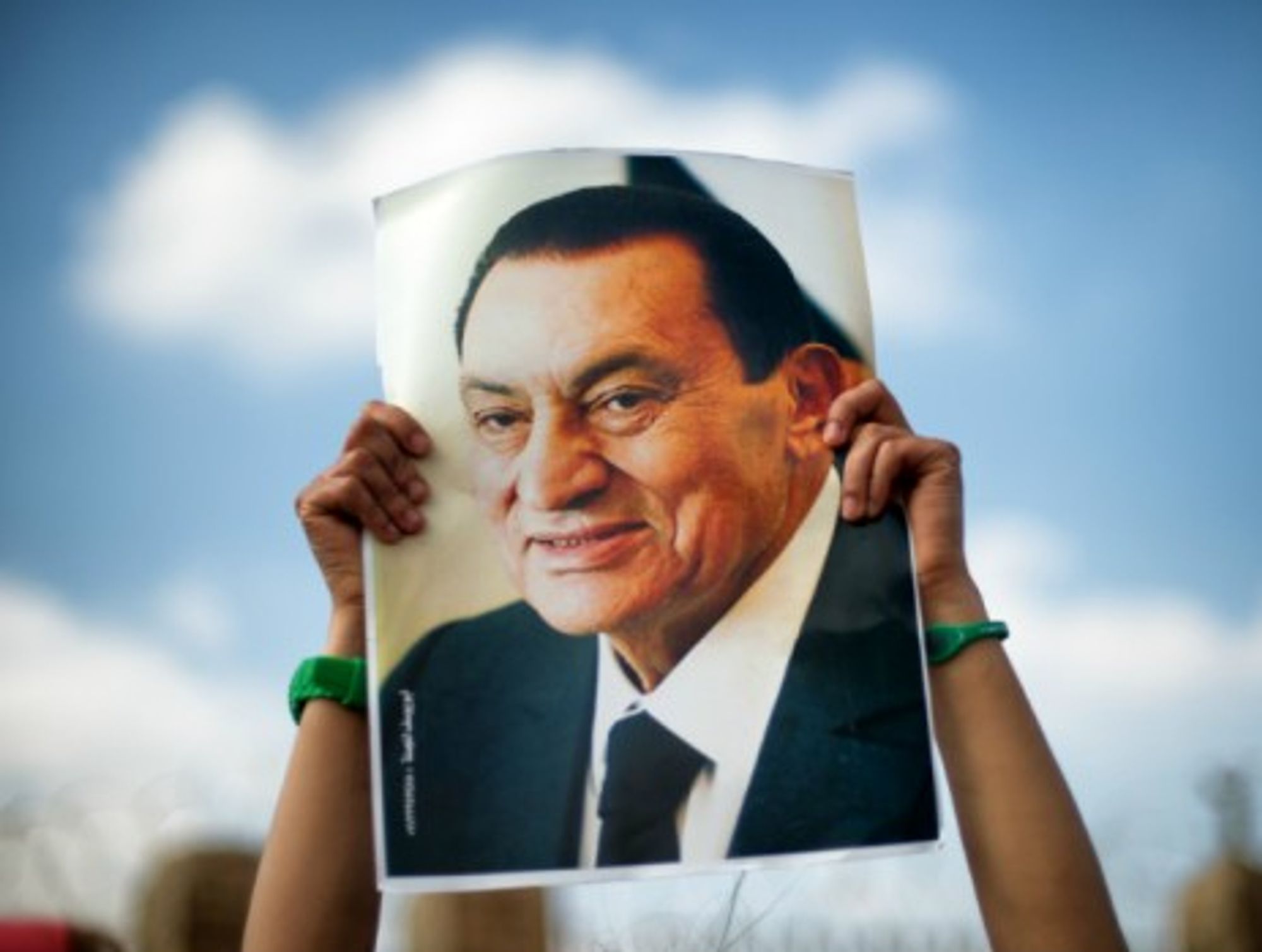 Aug. 2013 pro-Mubarak demonstration in Cairo