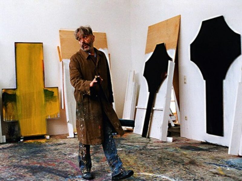 Austrian painter Arnulf Rainer used to draw under the influence of mescaline, LSD, psilocybin, and hypnosis