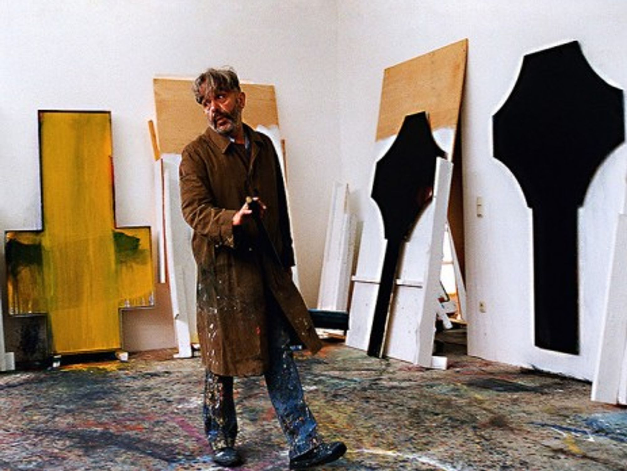 Austrian painter Arnulf Rainer used to draw under the influence of mescaline, LSD, psilocybin, and hypnosis