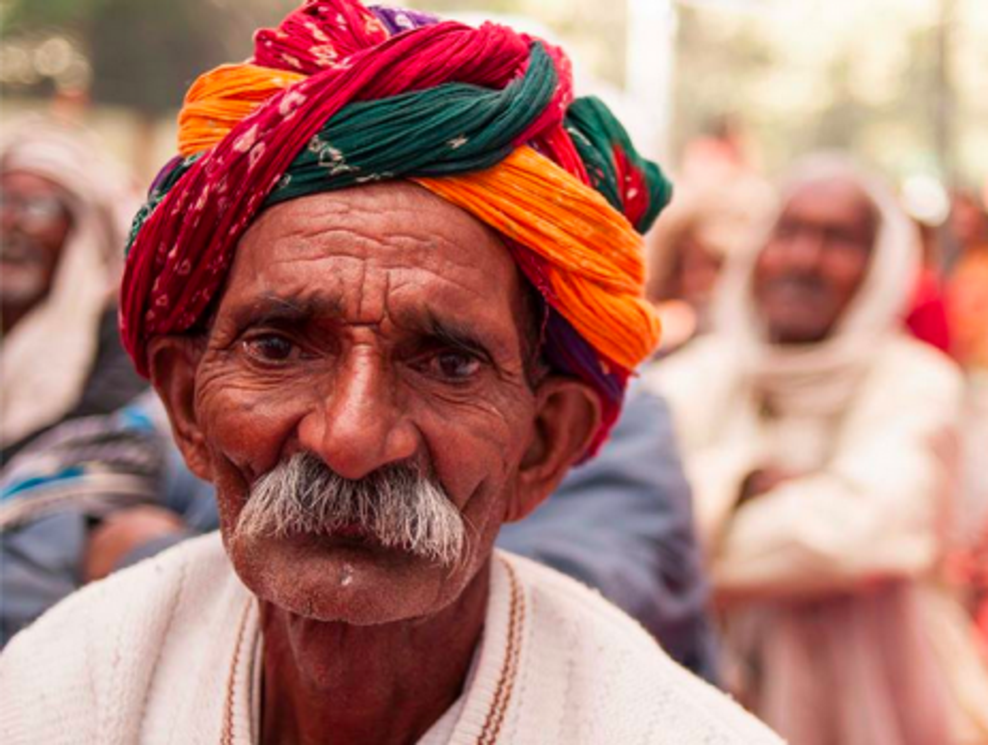 Average life expectancy in India is 65, but many live much longer