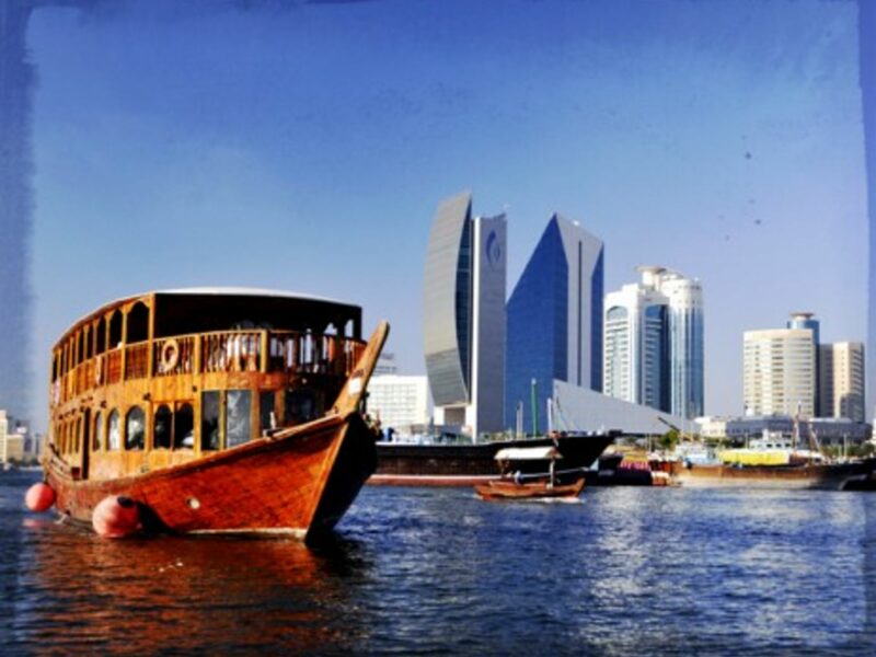 Away from Dubai's skyscrapers, shopping malls and seven-star hotels...
