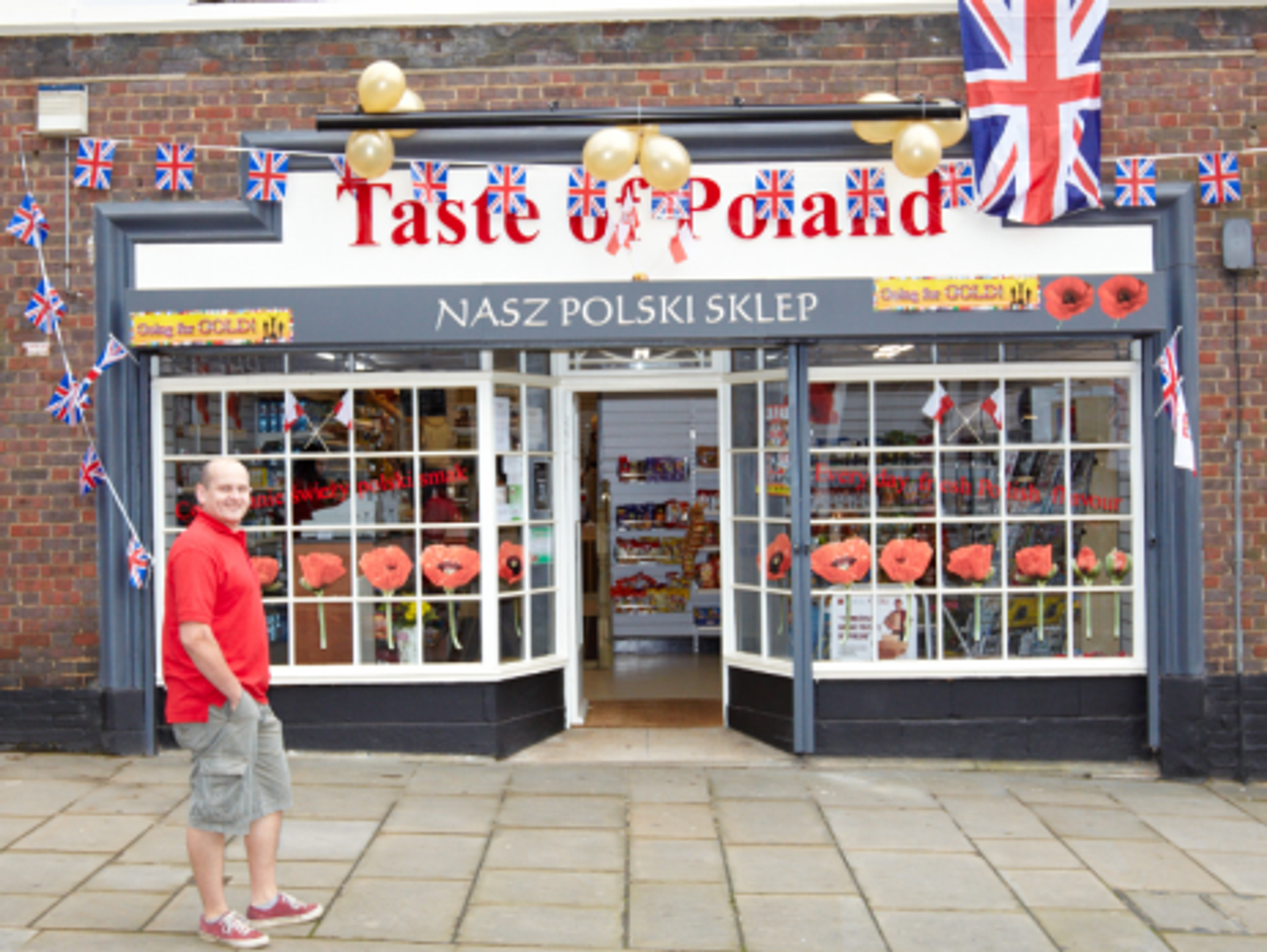 Aylesbury, another British town with a sizeable Polish community