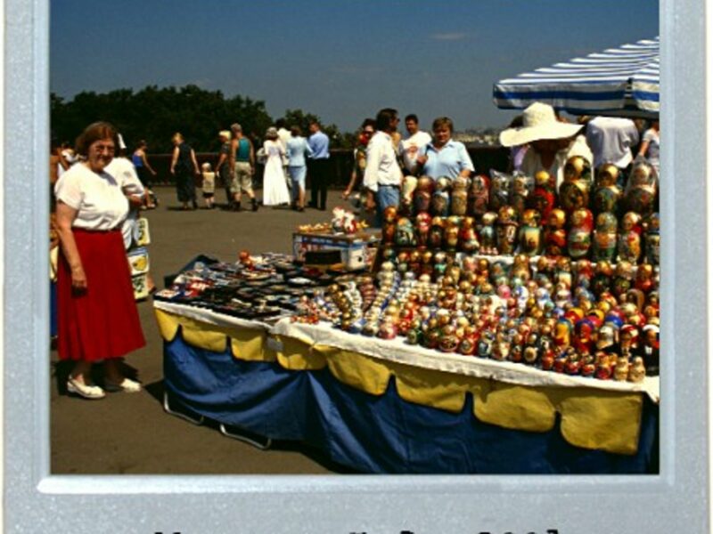 Babushka And Matryoshkas