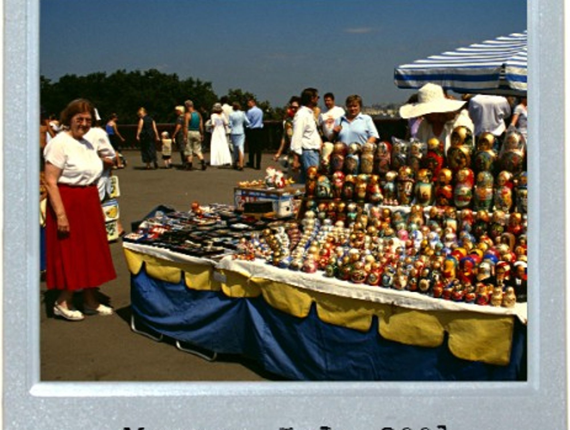 Babushka And Matryoshkas