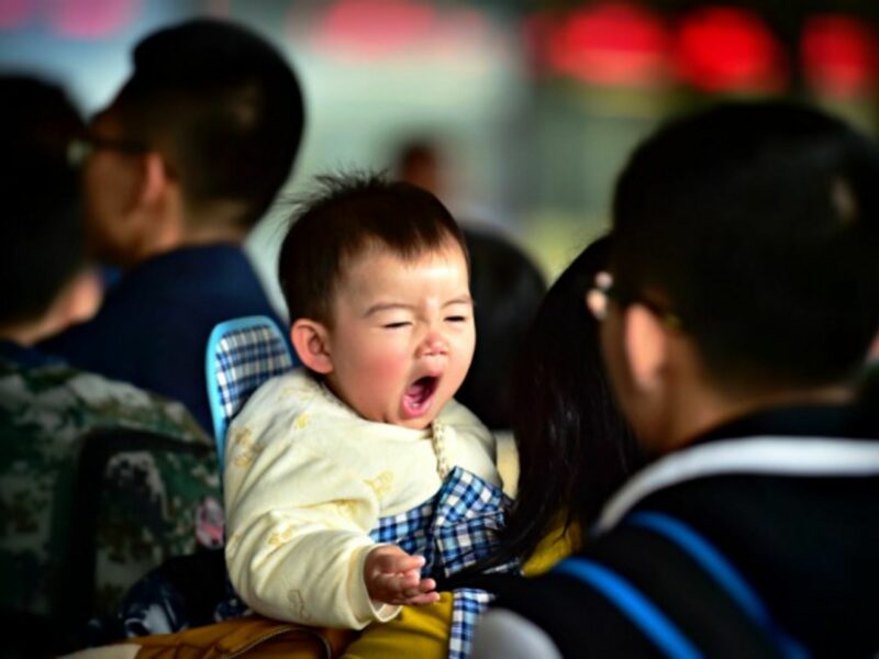 Baby in Fuzhou, China