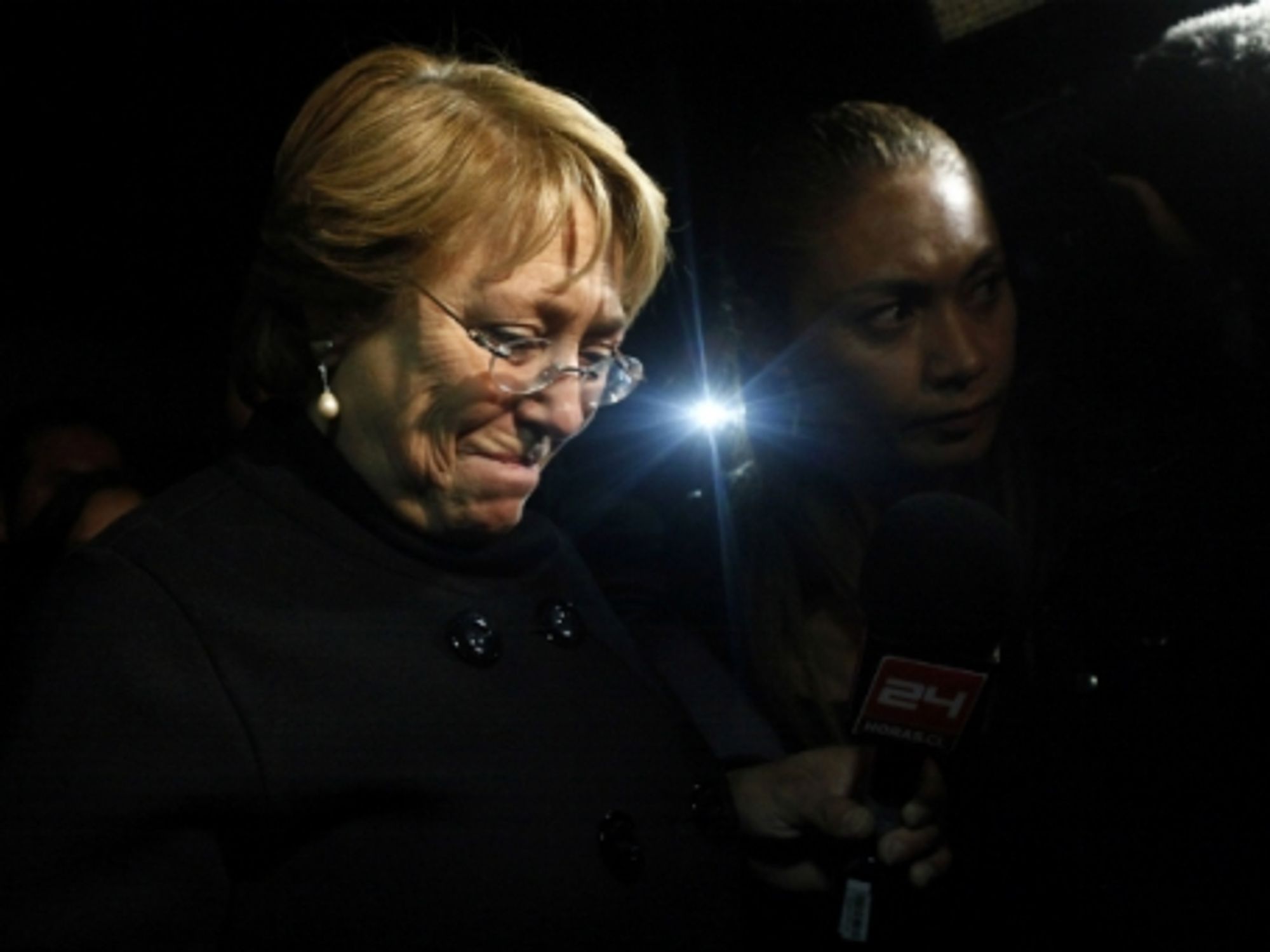 Bachelet in Arica, Chile