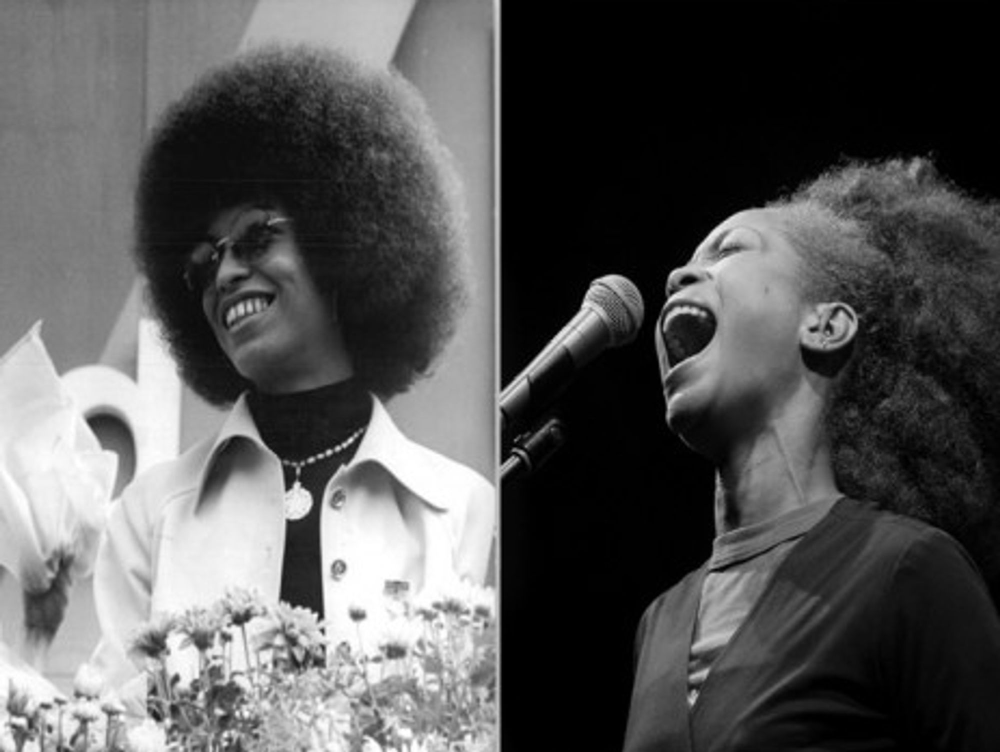 Back to your (hair) roots? From activist Angela Davis to singer Erykah Badu (Bundesarchiv/Yancho Sabev)