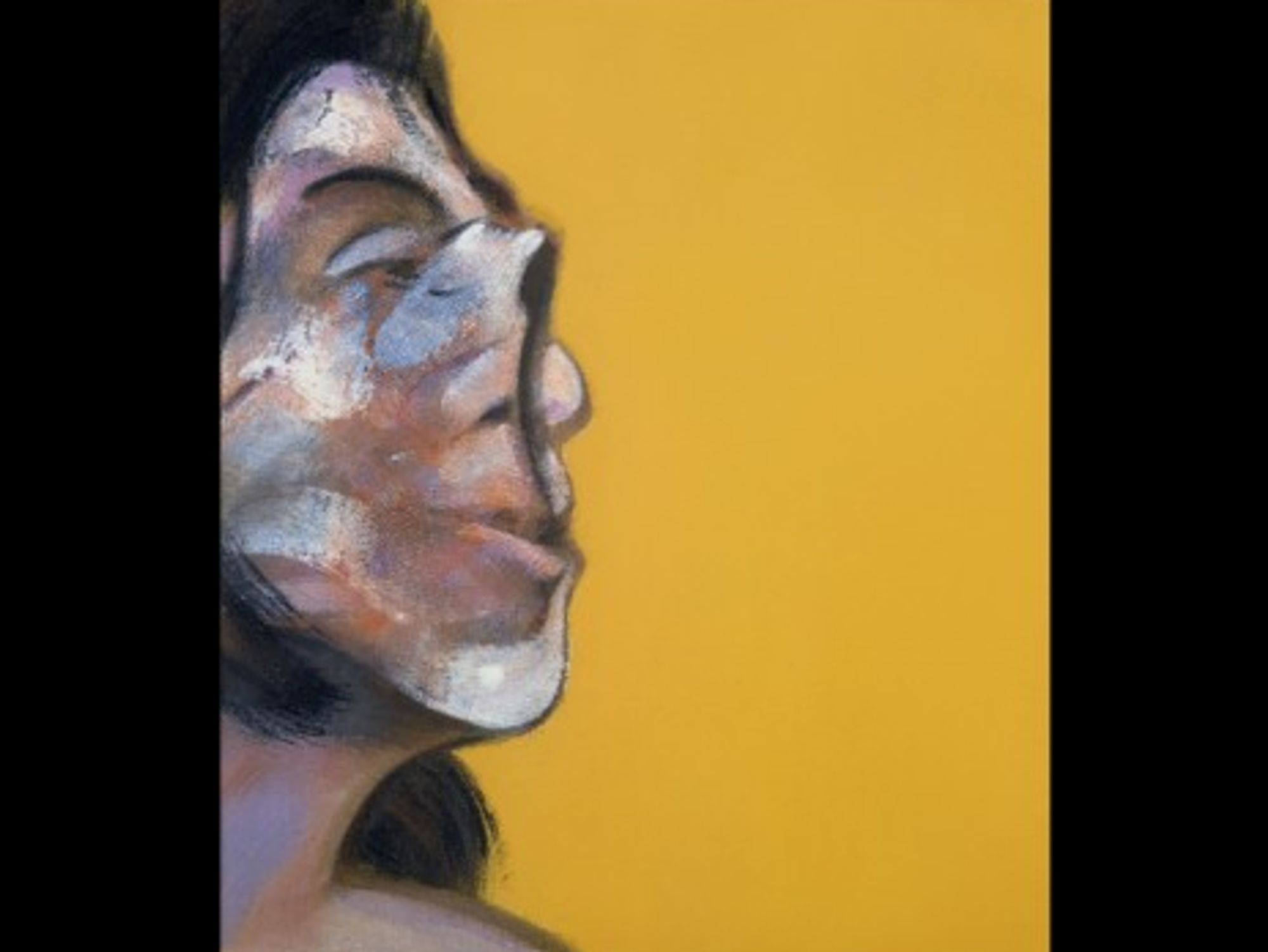 Bacon's "Portrait of Henrietta Moraes", 1969, oil on canvas