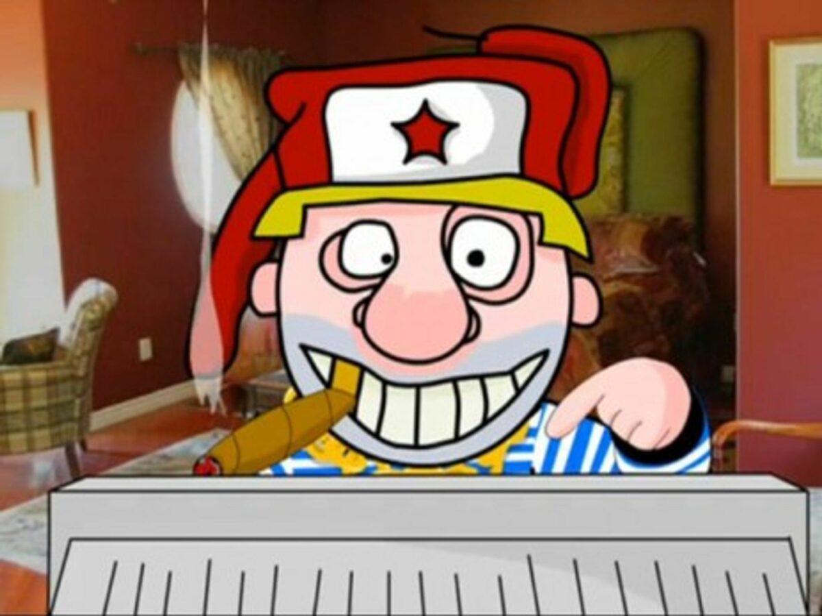 'BadB' as portrayed in a promotional cartoon (YouTube)