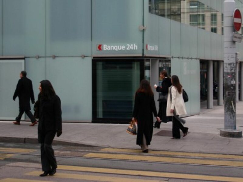 Banks are everywhere in Geneva (tillwe)