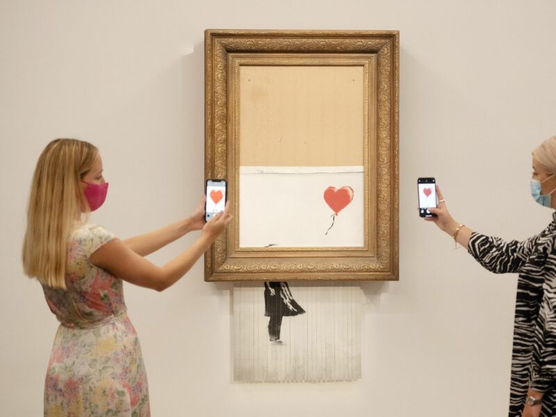 Art For All? You Can Now Own Micro-Parts Of Basquiat Or Banksy