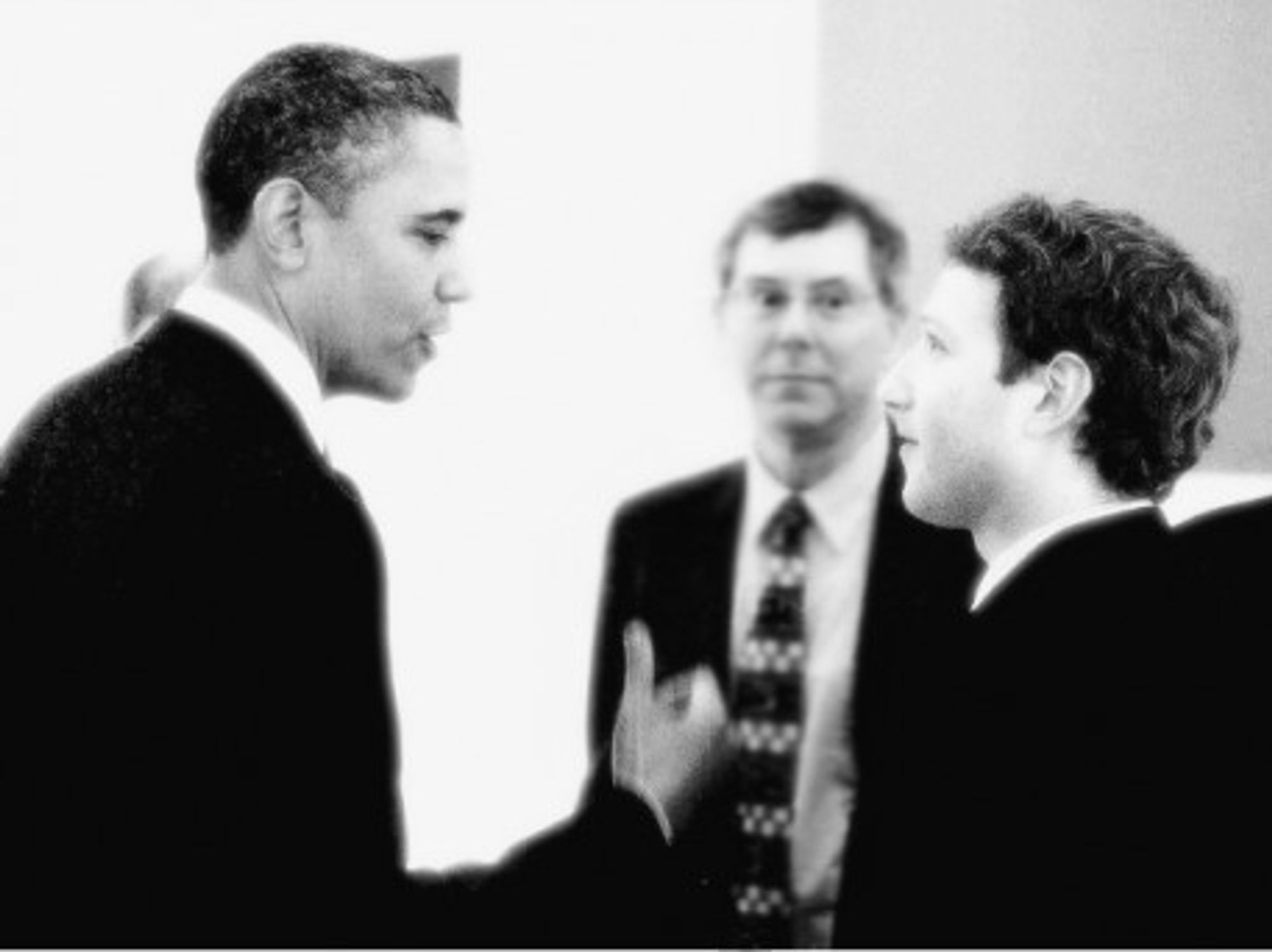 Barack Obama and Facebook founder Mark Zuckerberg