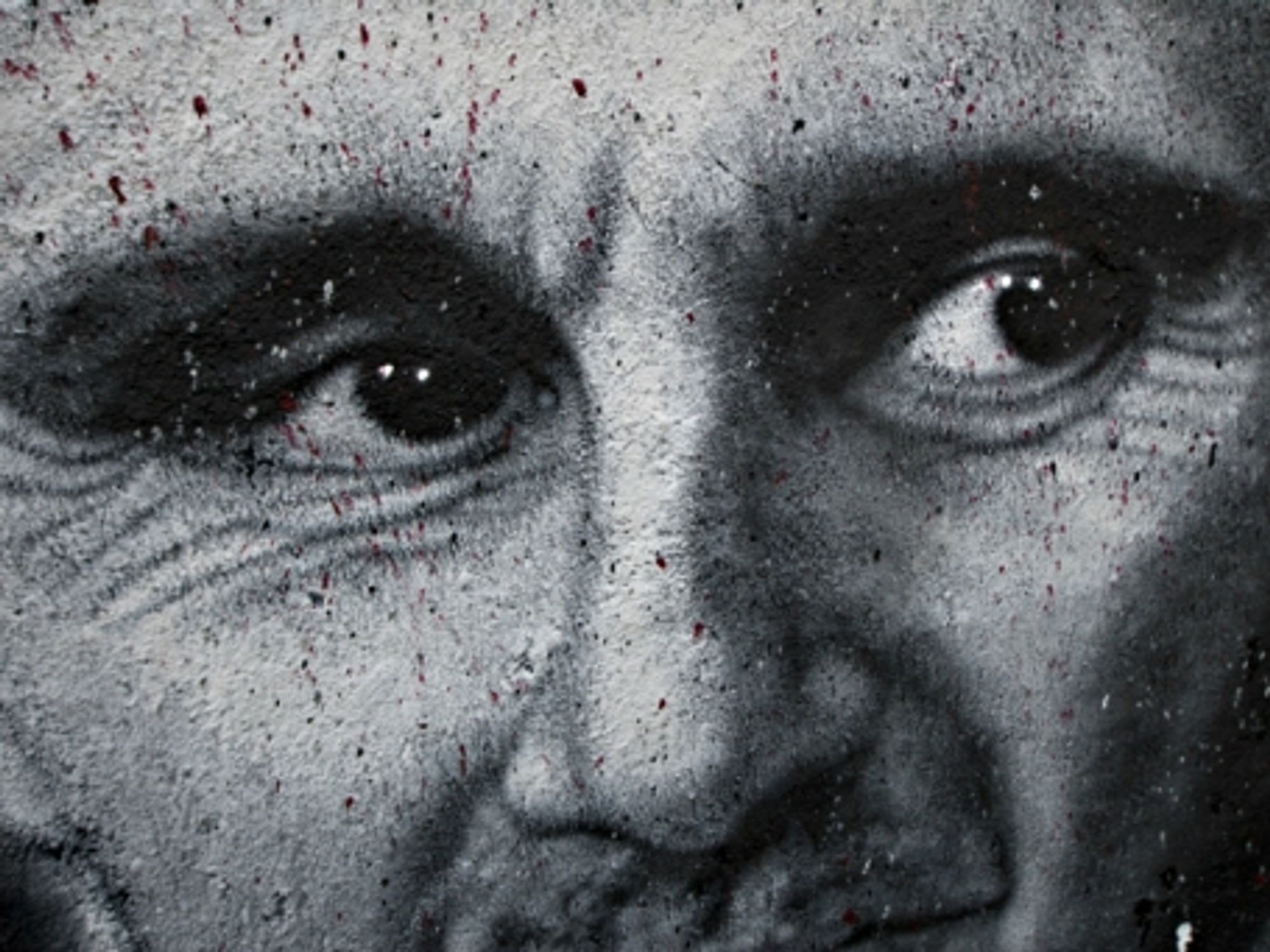 Bashar al-Assad graffiti