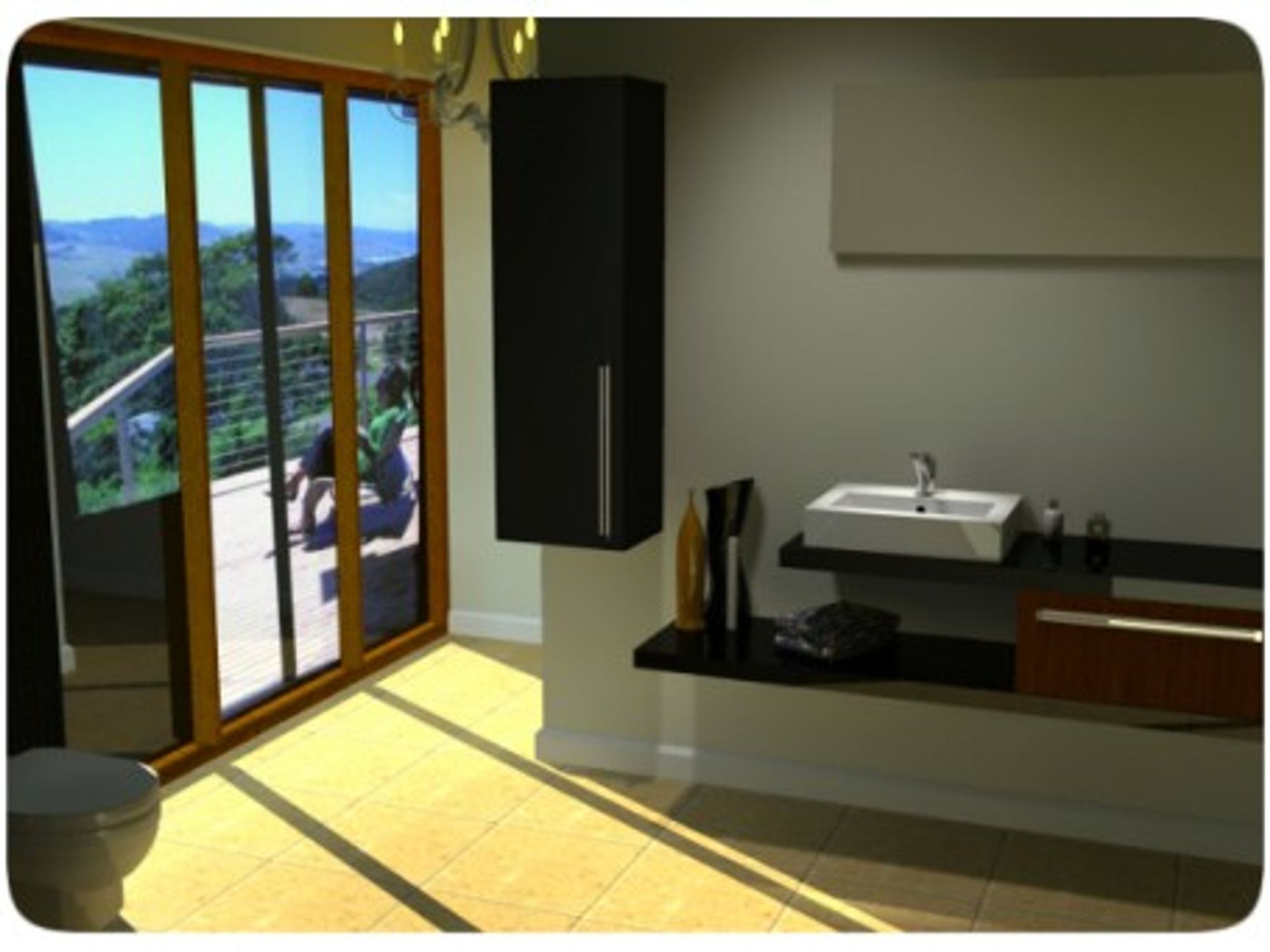 Bathrooms are now a place where one can relax.