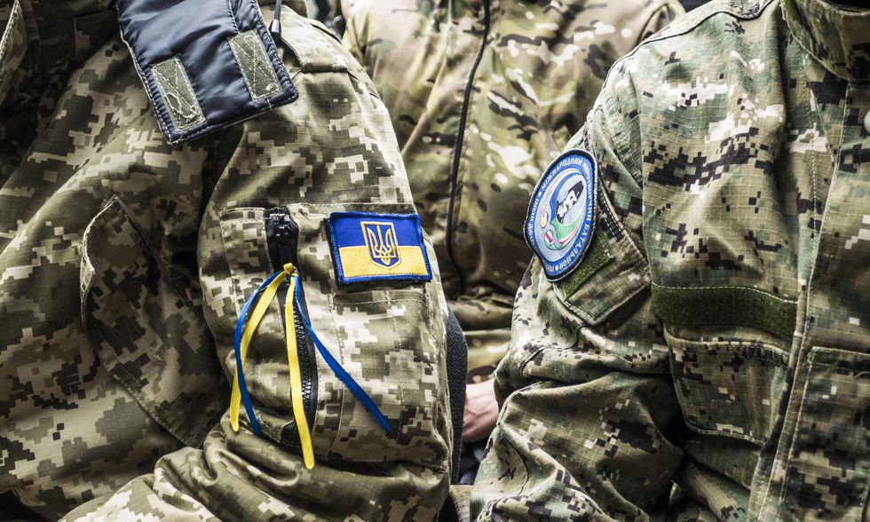 Battalion of Dzhokhar Dudayev and Ukrainian army
